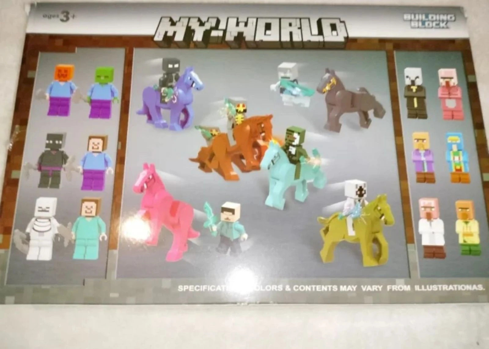 18 piezas Minecraft en embalaje sellado – photo 4